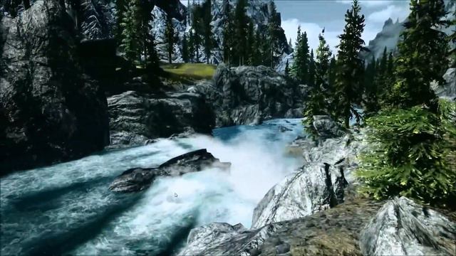Skyrim HD Beautiful Photorealistic Graphics best mods смотреть онлайн