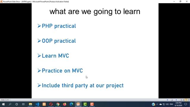 #1 - crud using php mvc - intro (Arabic) смотреть онлайн