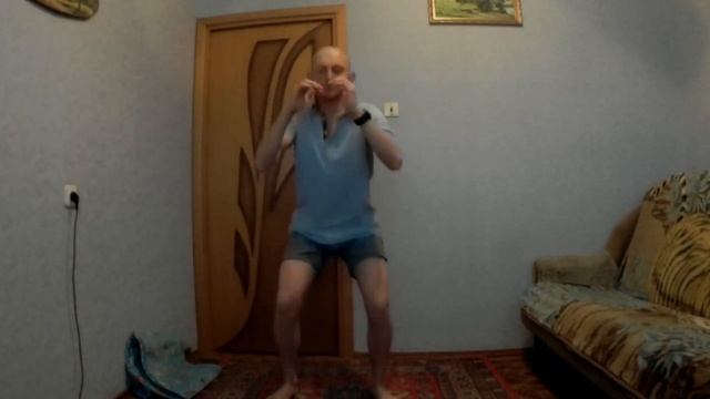 Вело поход 70 км с Коляном. Утренняя зарядка дома для энергии.