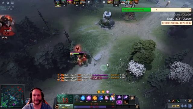 Dota 2 kapaszkodj jövünk! Folytassuk az Invoker újratanulását! Vod 09.30 | Kadam смотреть онлайн