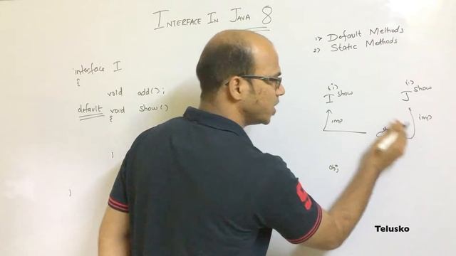 Interface in Java 8 Default , Static Methods New features смотреть онлайн