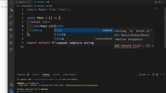 React-TypeScript Bangla Tutorial 6 : typing children props смотреть онлайн