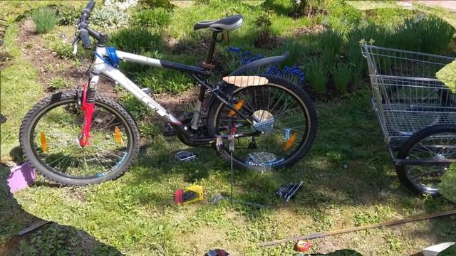 Велосипедный прицеп смотреть онлайн