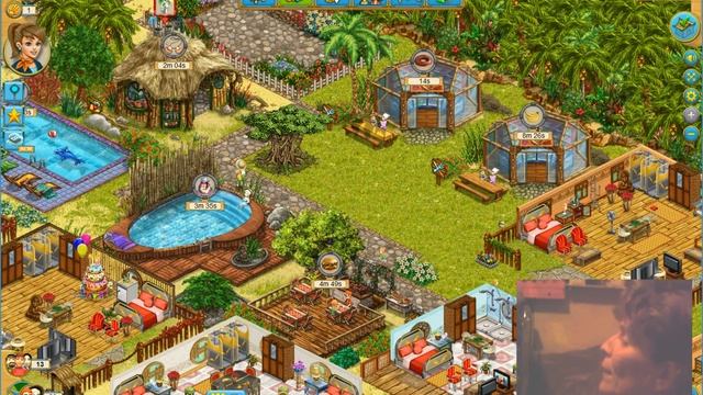 My Sunny Resort Gameplay Pt. 8 Today We Work On Getting The Cash For The New Area смотреть онлайн