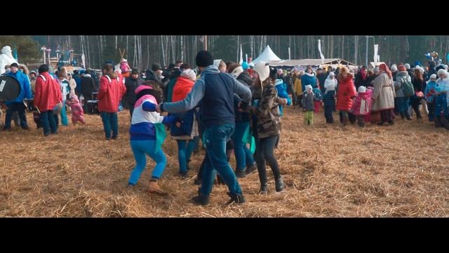 Масленичный флешмоб в Захарово. смотреть онлайн