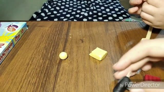 Испытание оружия из пластилина.