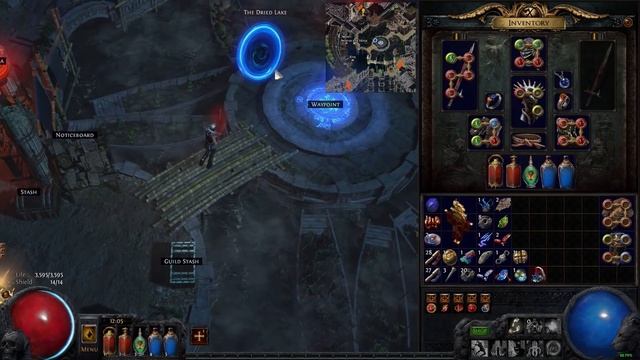 ♥ Path of Exile - Oro's Flicker Strike Raider смотреть онлайн
