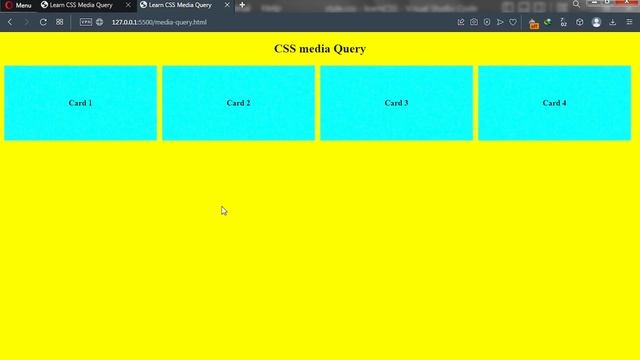 CSS Media Query - 29- CSS Full Tutorial For Beginners смотреть онлайн