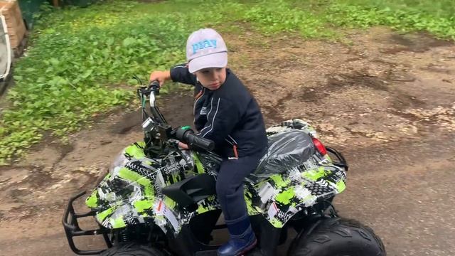 Обзор, тест и катание на средних детских квадроциклах Gobi K50 и K70 смотреть онлайн