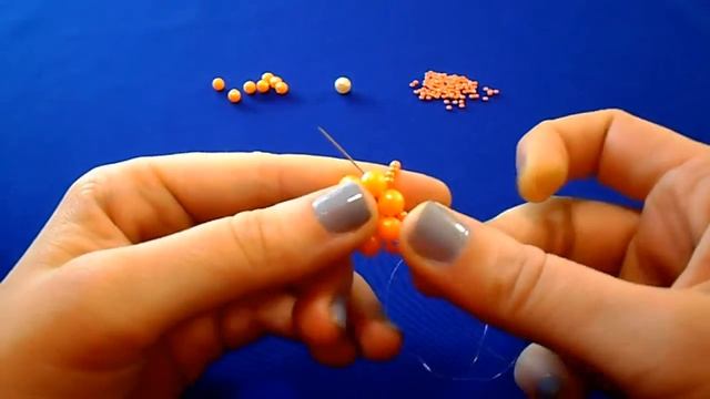 Серьги из Бисера и Бусин "Цветы" / Earrings from Beads "Flowers"! смотреть онлайн