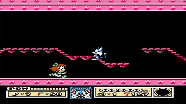 Прохождение игр на DENDY (NES): TINY TOON ADVENTURES (SUPER MARIO BROS 6). Уровень 2 (2-1, 2-2, 2-3 смотреть онлайн