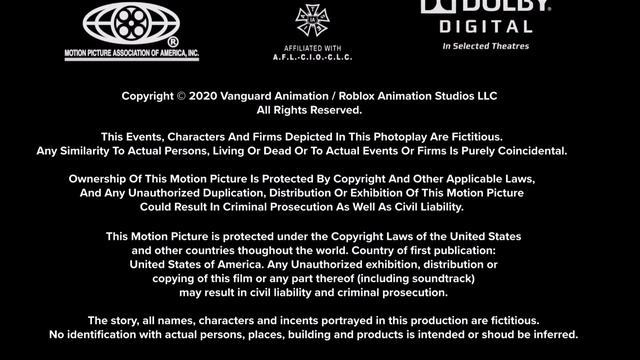Roblox The Movie 5 (2020) Credits