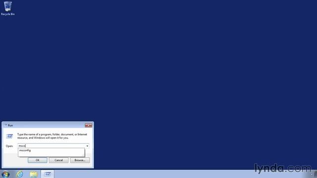 04 02 Using msconfig in Windows 7 смотреть онлайн