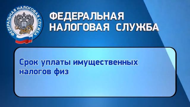 ФНС. Уплата имущественных налогов. 2014 смотреть онлайн