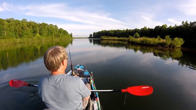 Joe Nall Fishing Day 1 from my FeelFree kayak Lure 11.5 смотреть онлайн