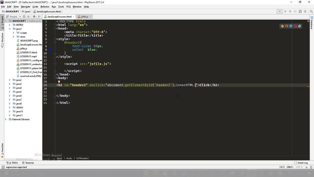 How to Deal with JavaScript Events? | Lesson 11JAVASCRIPT Tutorial смотреть онлайн