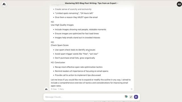 Best Prompts For SEO Optimized Blog Post Revealed..