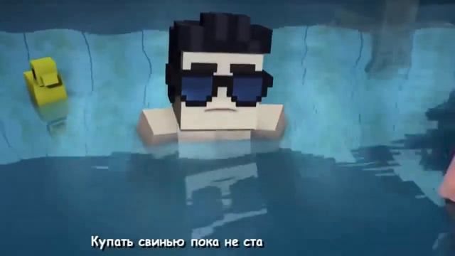 ТОП 5 ЛУЧШИХ РУССКИХ ПЕСЕН ПРО MINECRAFT смотреть онлайн