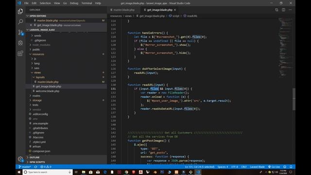 Upload Image in Laravel with validation using AJAX смотреть онлайн