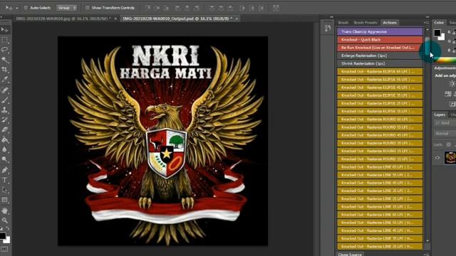 Tutorial Raster DTF NKRI, Pakai SIMRIP3 kombinasi Rasterization Kit dari pixel moshpit, Part 6 смотреть онлайн