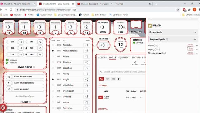 DND 5e Character Sheets смотреть онлайн