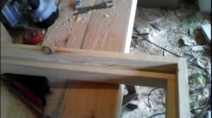 Как сделать простое деревянное окно своими руками.