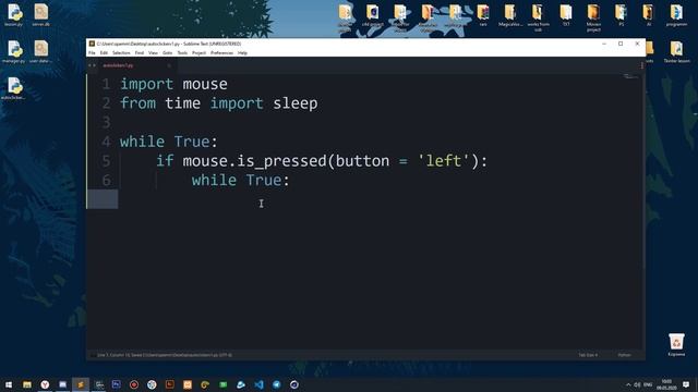 Самый мощный АВТОКЛИКЕР на PYTHON смотреть онлайн