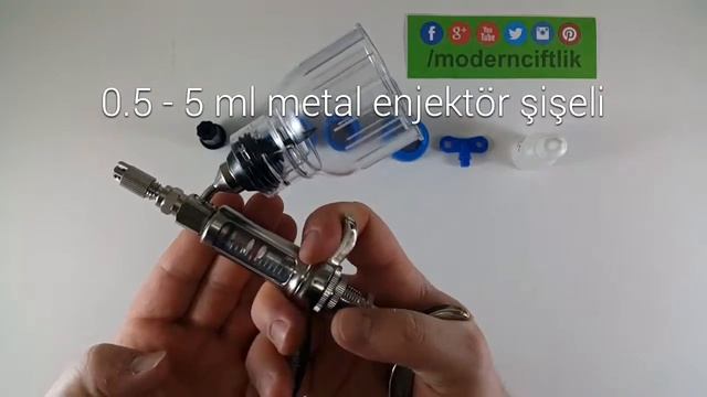 0.5 - 5 ml şişeli metal otomatik enjektör смотреть онлайн