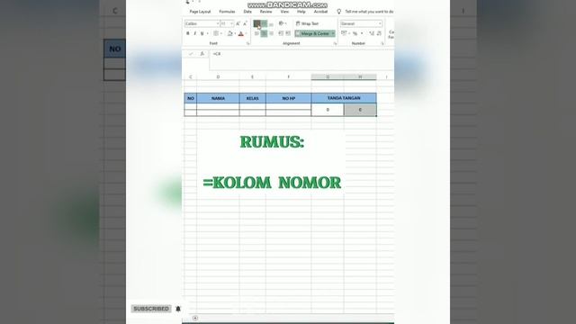 Cara buat formulir tanda tangan absensi di microsoft excel смотреть онлайн
