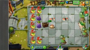 Ниндзя-Баклажан. РАСТЕНИЯ против ЗОМБИ 2 или PLANTS vs ZOMBIES 2. Серия 277