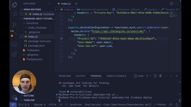 Firebase Realtime Chat | Build and deploy with Firebase, NextJS and Chat Engine (Best UI ?) смотреть онлайн