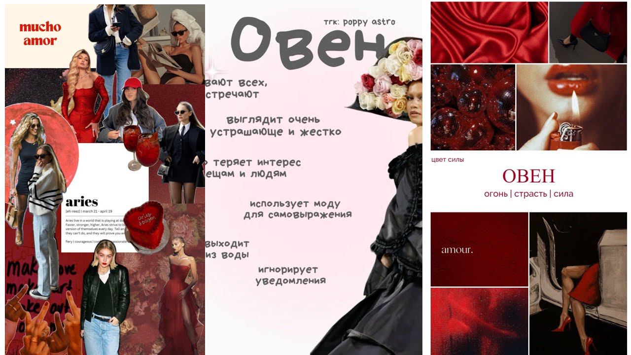 Овен характеристика знака зодиака совместимость со всеми знаками смотреть онлайн