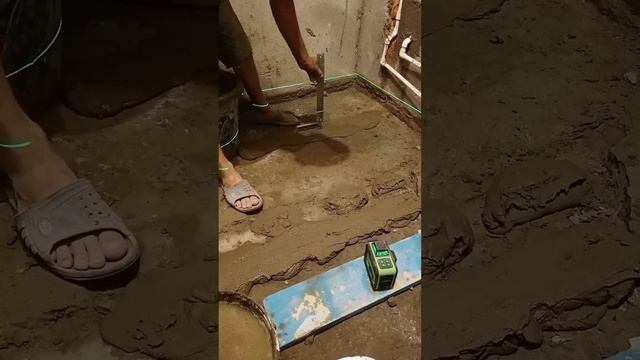 КАК ВЫРОВНЯТЬ ПОЛ