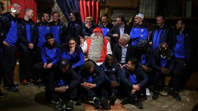 FC Inter Turku vierailee joulupukin luonna 2015 смотреть онлайн