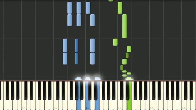 Chopin Mazurka Op. 7 No. 2 - Piano Tutorial - Synthesia