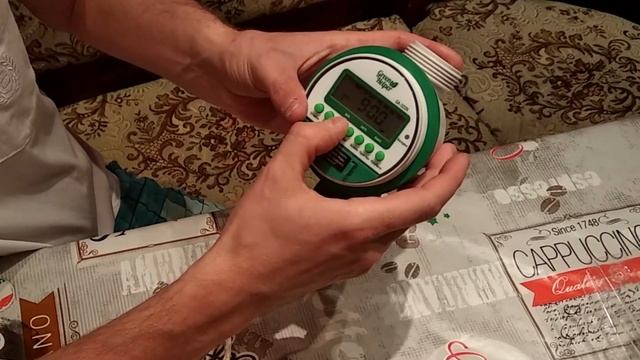 ТАЙМЕР ПОЛИВА Green Helper GA-322N. Наглядное пособие по эксплуатации. Результат в конце видео смотреть онлайн