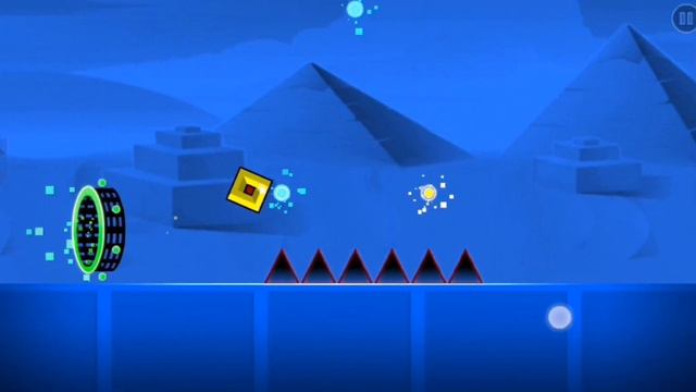 Сделал свой уровень в geometry dash: in the black смотреть онлайн