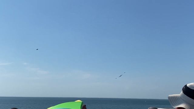 Battle of Britain Memorial Flight over Blackpool Air Show 2022! смотреть онлайн