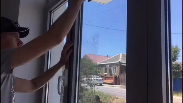 Монтаж оконной плёнки нано блю смотреть онлайн