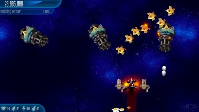 Chicken Invaders 5: Cluck of the Dark Side PC Gameplay HD смотреть онлайн