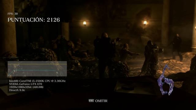 [Resident Evil 6] Benchmark (1080p) смотреть онлайн