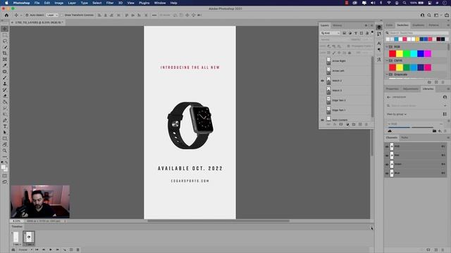 Learn how to export layers from Adobe InDesign to Photoshop and create an animated GIF смотреть онлайн