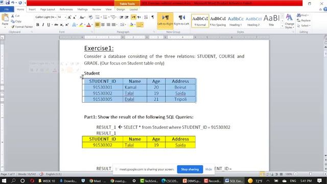 CSCI205 WEEK 10 LIVE SESSION: SQL Exercises смотреть онлайн