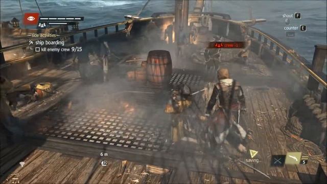 Assassin's Creed IV Black Flag PC recorded with NVIDIA GeForce Experience, ShadowPlay смотреть онлайн