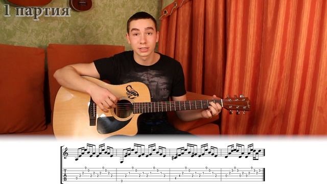 Skillet - One Day too Late (Подробный урок на гитаре / как играть) + TAB / Chords смотреть онлайн
