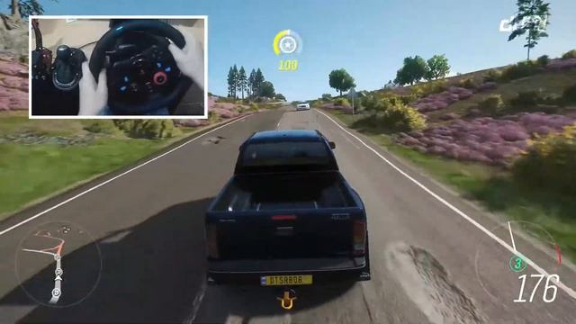 Toyota Hilux - Forza Horizon 4 | Logitech G29 Racing Wheel + Driving Force Shifter | Gameplay смотреть онлайн