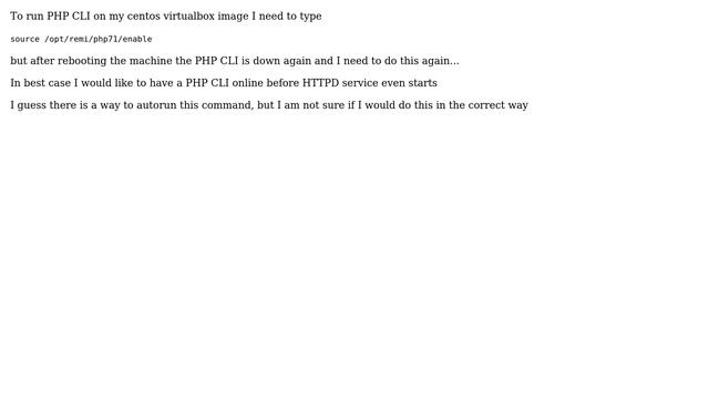 PHP cli is not running after reboot (2 Solutions!!) смотреть онлайн
