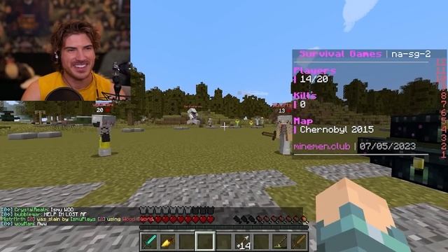 A RACE FOR THE TITLE!! Minecraft Hunger Games w/ BerthaDarling смотреть онлайн