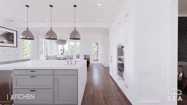 Huron Village Second Empire Victorian - Renovation Render Video