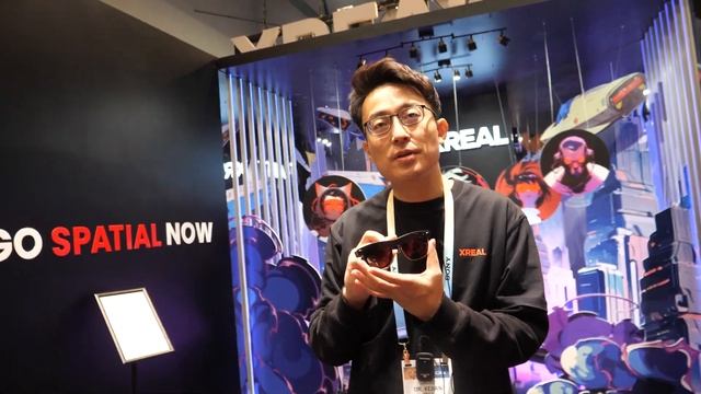 Xreal Smart Glass At #ces2024 Augmented Reality Innovation & Spatial Computing!
